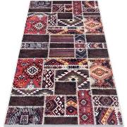 Tapis Rugsx Tapis lavable ANDRE 2305 oriental patchwork antidà80x150 c...