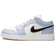 Baskets Nike Air Jordan 1 Low Ice Blue Black