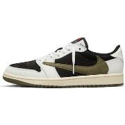 Baskets Nike Air Jordan 1 Retro Low OG SP Travis Scott Olive