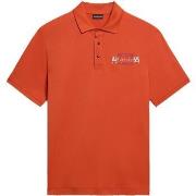 Polo Napapijri E-smallwood orange burnt