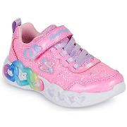 Baskets basses enfant Skechers INFINITE HEART LIGHTS