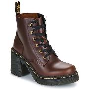 Bottines Dr. Martens Jesy Dark Brown Classic Pull Up