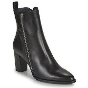 Bottines Myma 6913-CUIR-NOIR