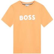 T-shirt enfant BOSS T-shirt junior orange - J50718/389