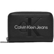 Portefeuille Calvin Klein Jeans Petit portefeuille Femme Noir - K60K61...