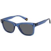 Lunettes de soleil Polaroid PLD 6206/S Lunettes de soleil, Bleu/Gris, ...