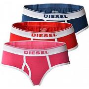 Strings Diesel Pack 3 culottes Femme rose Bleu et Rouge - 00SQZS OEUF