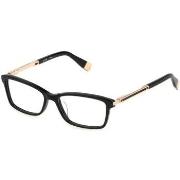 Lunettes de soleil Furla VFU669 coul. 0700 Cadres Optiques, Noir, 53 m...