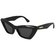 Lunettes de soleil Bottega Veneta BV1101S Lunettes de soleil, Noir/Gri...