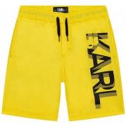 Maillots de bain Karl Lagerfeld Short de bain jaune - Z20067