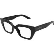 Lunettes de soleil McQ Alexander McQueen AM0453O Cadres Optiques, Noir...