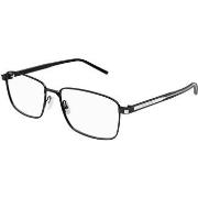 Lunettes de soleil Saint Laurent SL 666 Cadres Optiques, Noir/Transpar...