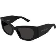 Lunettes de soleil Balenciaga BB0327S Lunettes de soleil, Noir/Gris, 5...