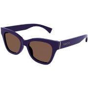 Lunettes de soleil Gucci GG1133S Lunettes de soleil, Violet/Marron, 52...