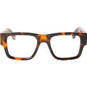 Lunettes de soleil Off-White OERJ040 Style 40 Cadres Optiques, Havana,...