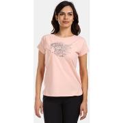 T-shirt Kilpi T-shirt en coton pour femme NELLIM-W