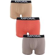Slips Kaporal - Pack de 3 Boxers - multicolore