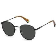 Lunettes de soleil Polaroid PLD 6171/S Lunettes de soleil, Noir/Gris f...