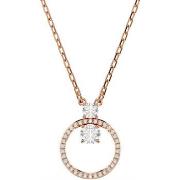 Collier Swarovski Pendentif Constella rosé