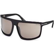 Lunettes de soleil Tom Ford FT1066 CLINT-02 Lunettes de soleil, Noir/M...