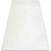 Tapis Rugsx Tapis moderne MODE 8586 géométrique crème 80x150 cm