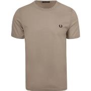T-shirt Fred Perry T-Shirt Ringer Beige U84