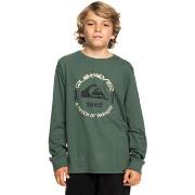 T-shirt enfant Quiksilver Circle Logo