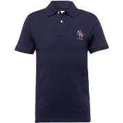 Polo Guess Nolan ss polo - mid organic stretch jersey 180