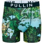 Boxers Pullin Boxer Long Homme Microfibre FELLAS Vert