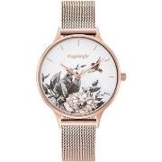 Montre Engelsrufer ERWA-FLOWER1-MR-MR, Quartz, 34mm, 5ATM