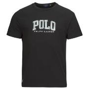 T-shirt Polo Ralph Lauren T-SHIRT AJUSTE EN COTON SERIGRAPHIE POLO RAL...