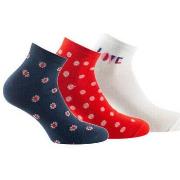 Chaussettes Kindy Lot de 3 paires de socquettes en coton motif paquere...