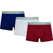 Boxers Mariner Lot de 3 shorty en coton stretch Biologique