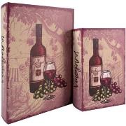 Paniers, boites et corbeilles Signes Grimalt Coffret Livre Raisin Et V...