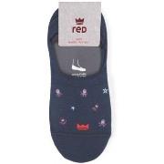 Chaussettes Red Sox Doublure de chaussure imprime poulpe pour hommes