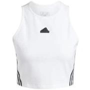 T-shirt adidas TOP BLANC - WHITE - L