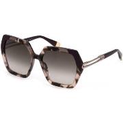 Lunettes de soleil Furla SFU684 Lunettes de soleil, Havana/Marron, 56 ...