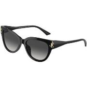 Lunettes de soleil Jimmy Choo JC5018U Lunettes de soleil, Noir/Gris, 5...