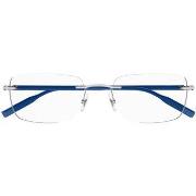 Lunettes de soleil Montblanc MB0221O Cadres Optiques, Argent, 59 mm