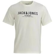 T-shirt Jack &amp; Jones TEE SHIRT - CANNOLI CREAM - 2XL