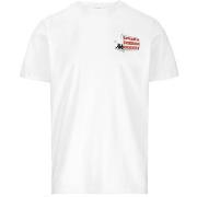 T-shirt Kappa T-shirt Uomo 381j19w_authentic_brex_bianco