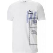 T-shirt Puma T-shirt Uomo 538187_classics_gen_tee_bianco