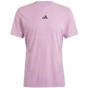 T-shirt adidas T-shirt Pro Airchill Homme Semi Pink Spark/Preloved Pur...