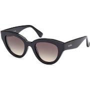 Lunettes de soleil Max Mara MM0077 GLIMPSE1 Lunettes de soleil, Noir/F...