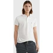 T-shirt Tommy Hilfiger Polo blanc