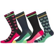 Chaussettes Freegun Lot de 4 Paires de Chaussettes de ville homme Fant...