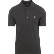 T-shirt Lyle And Scott Polo Anthracite Plain