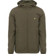 Veste Lyle And Scott Lyle Scott Veste Zip Through Vert Olive