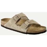 Baskets BIRKENSTOCK ARIZONA SANDALE SUEDE TAUPE