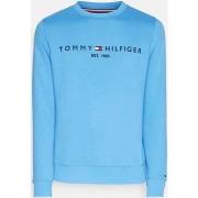 Polaire Tommy Hilfiger Sweat bleu en coton bio